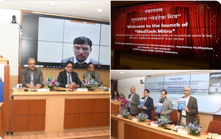 Health Minister Launches ‘MedTech Mitra’ Initiative for Indian Healthcare Innovation
