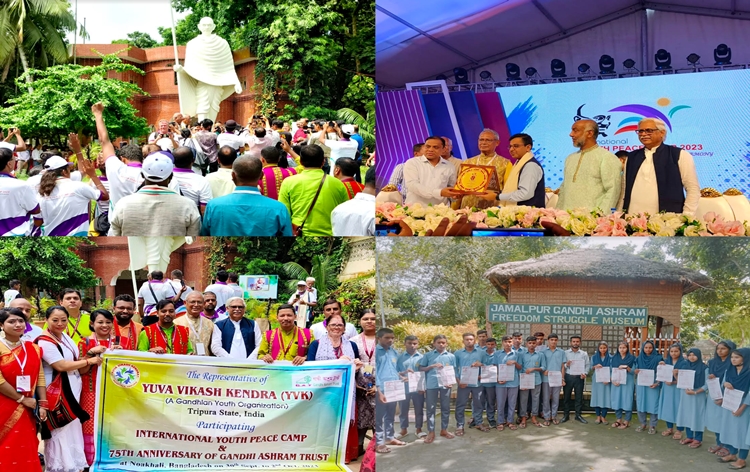 बांग्लादेश में गांधी जयंती पर महात्मा गांधी को श्रद्धांजलि अर्पित करने के लिए कई कार्यक्रम हुए आयोजित