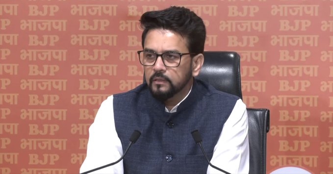 ममता बनर्जी के नेतृत्‍व वाली सरकार पर कई घोटालों में शामिल – अनुराग सिंह ठाकुर