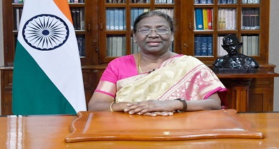 राष्‍ट्रपति द्रौपदी मुर्मु सोमवार को न्‍यायसंगत और बाधाएं सहने में सक्षम कृषि खाद्य प्रणाली पर अन्‍तर्राष्‍ट्रीय अनुसंधान सम्‍मेलन का नई दिल्‍ली में उद्घाटन करेंगी