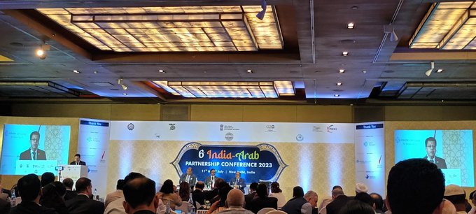 Sixth India-Arab Partnership Conference 2023 organized in New Delhi