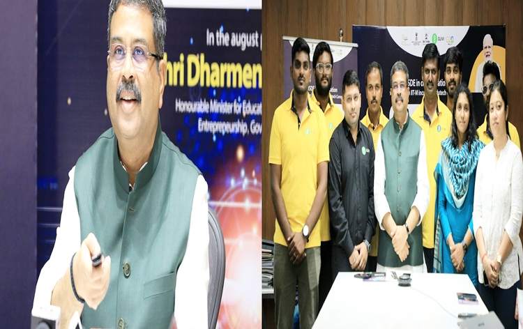 Education and Skill Development Minister Dharmendra Pradhan launched AI for India 2.0,on occasion of World Youth Skills Day