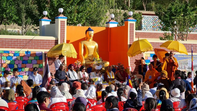 Thailand Buddhist monk's 32-day ‘Dhamma Padh Yatra’ culminates in Ladakh
