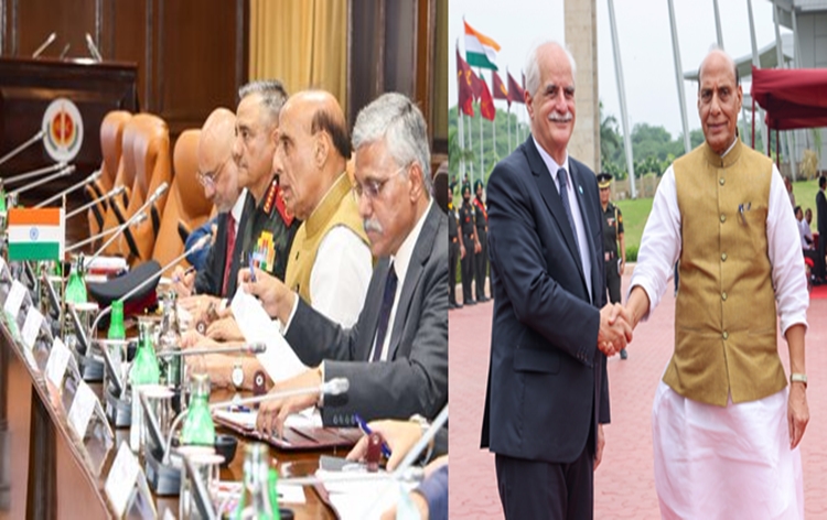 Defence Minister Rajnath Singh holds talks with Argentina's Defence Minister; discusses ongoing defence cooperation initiatives