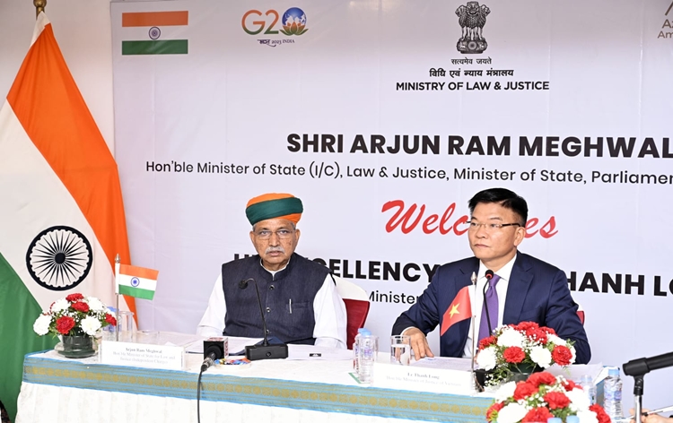 India and Vietnam discuss measures for cooperation in areas of law and justice