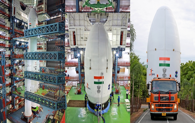 Chandrayaan 3 spacecraft integrated with GSLV Mark III launch vehicle