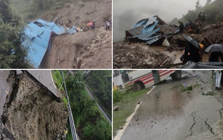 452 roads, including 2 national highway blocks due to heavy rainfall in Himachal Pradesh