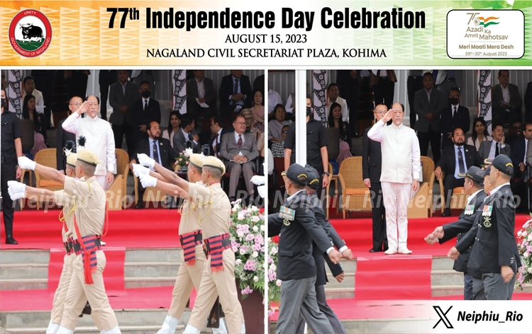 Nagaland celebrates 77th Independence Day