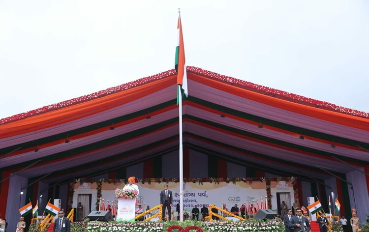 Gujarat: Independence day being celebrated with patriotic fervor