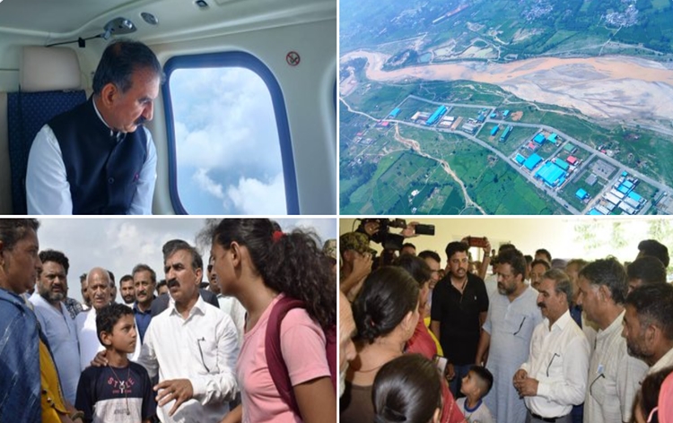 Relief & rescue operations continue in full swing in landslide affected areas of Himachal Pradesh