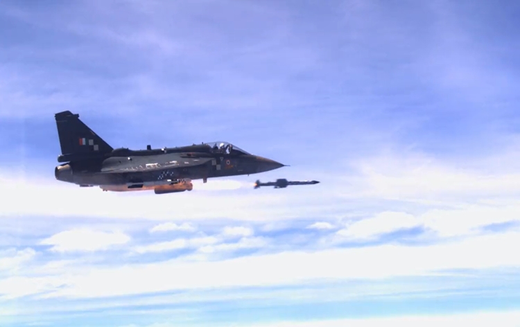 Light Combat Aircraft Tejas successfully fires ASTRA indigenous Beyond Visual Range air-to-air missile off coast of Goa