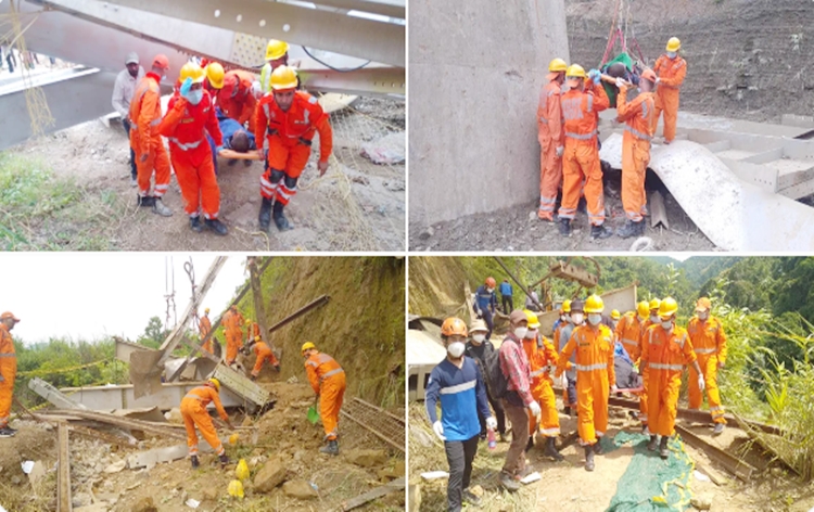Mizoram railway bridge collapse: 23 bodies recovered, searches stopped