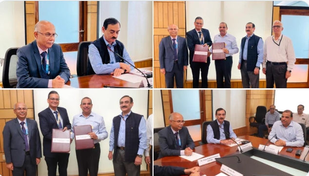 दिल्ली मेट्रो रेल कॉरपोरेशन और भारत इलेक्ट्रॉनिक्स लिमिटेड ने एक समझौता ज्ञापन पर हस्ताक्षर किए