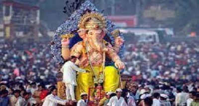 महाराष्ट्र में कल से शुरू होने वाले दस दिवसीय गणेशोत्सव मनाने के लिए मुंबई सहित समूचा राज्‍य तैयार