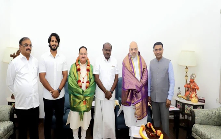 भाजपा अध्‍यक्ष जगत प्रकाश नड्डा ने जनता दल (सेक्‍यूलर) के राष्‍ट्रीय जनतांत्रिक गठबंधन में सम्मिलित होने के निर्णय पर व्‍यक्‍त की प्रसन्‍नता