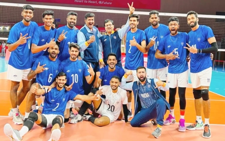 Asian Games: India storm into quarterfinal of Men's Volleyball beating Chinese Taipei 3-0