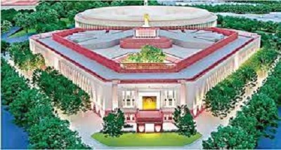 संसद ने लोकसभा, राज्य विधानसभाओं और दिल्ली विधानसभा में महिलाओं के लिए एक तिहाई सीटें आरक्षित करने के लिए महिला आरक्षण विधेयक पारित किया