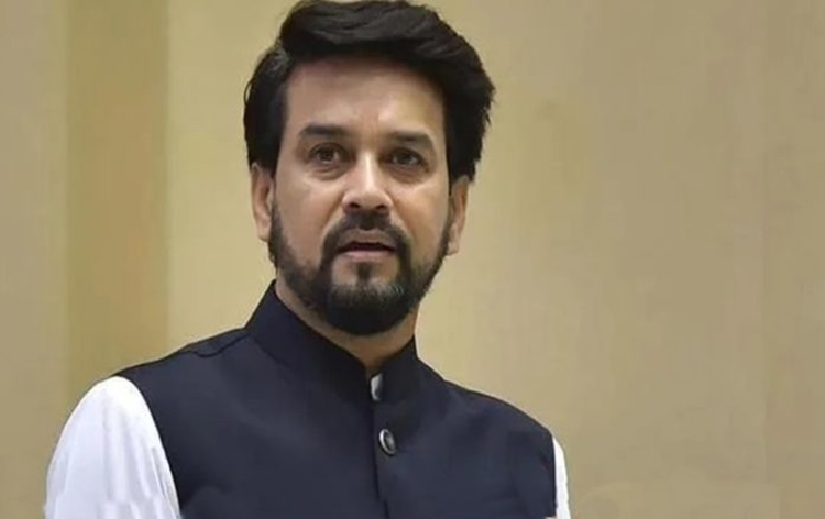 Youth Affairs & Sports Minister Anurag Singh Thakur congratulates athletes for winning medals at Asian Games
