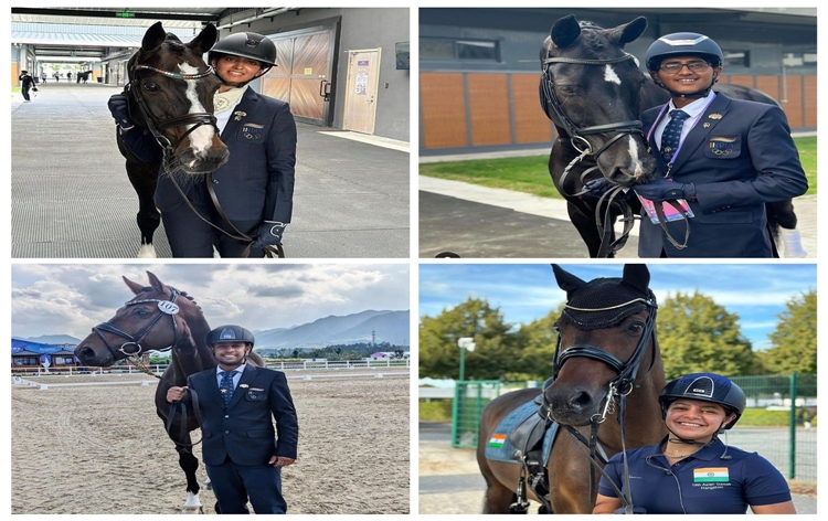 It is a matter of pride that India's Equestrian Dressage Team has won Gold in Asian Games after several decades: PM Modi